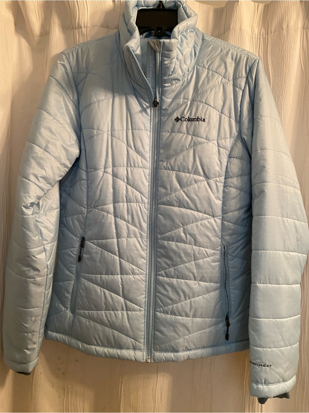 Columbia Omni-shield jacket robin blue Medium NEW!